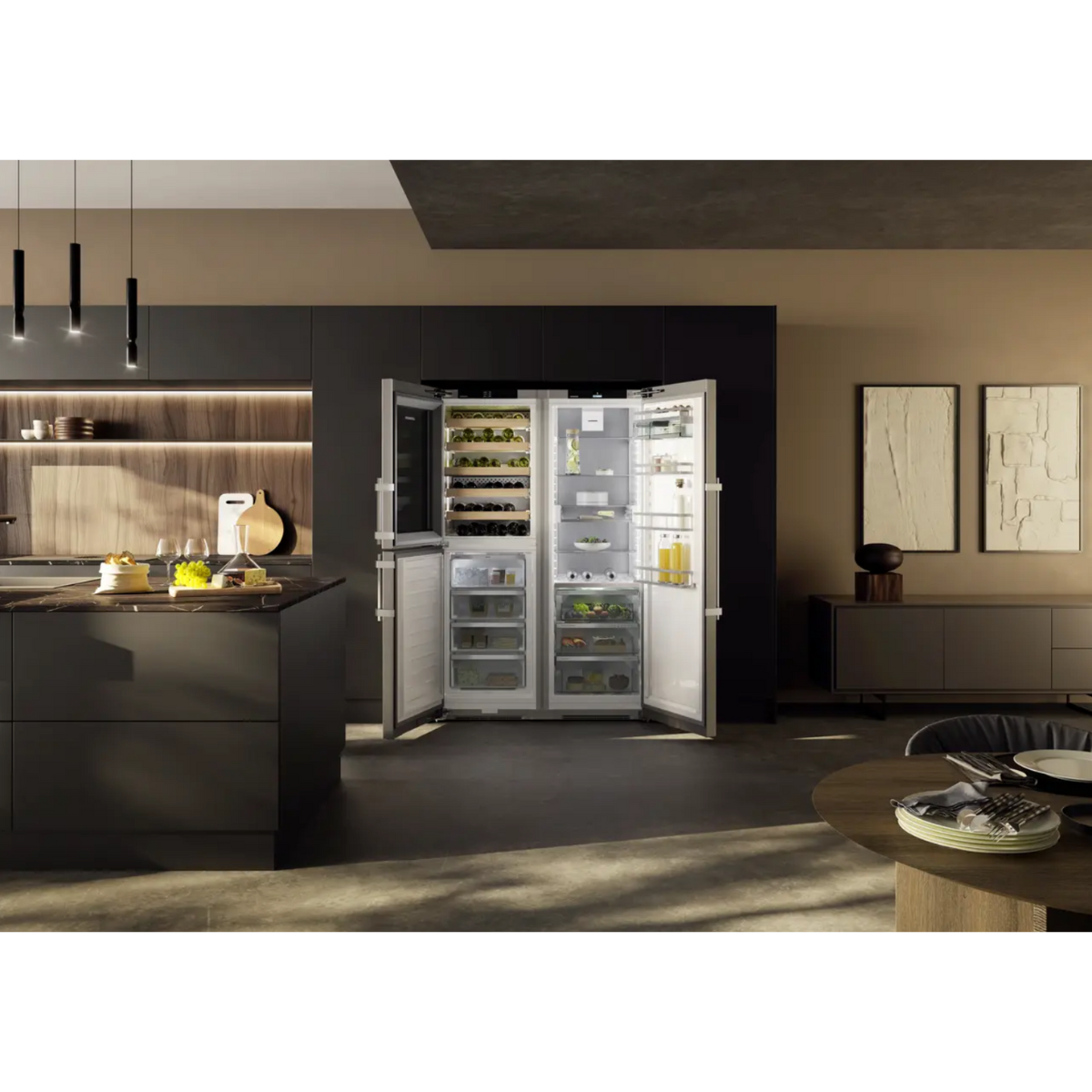 Liebherr 682L Side-by-Side Fridge Freezer