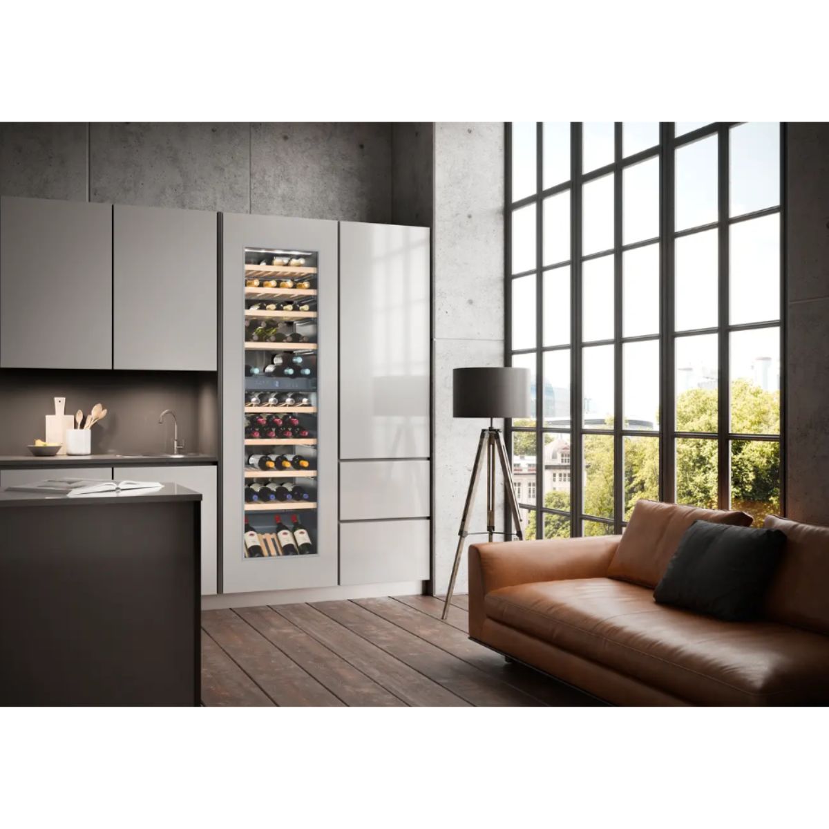 Liebherr 80 Bot Dual Zone Built-in Wine Cabinet