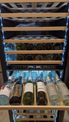 Mayer 165 Bottles Dual Zone Wine Chiller