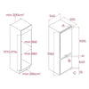 Teka 244L Integrated Refrigerator