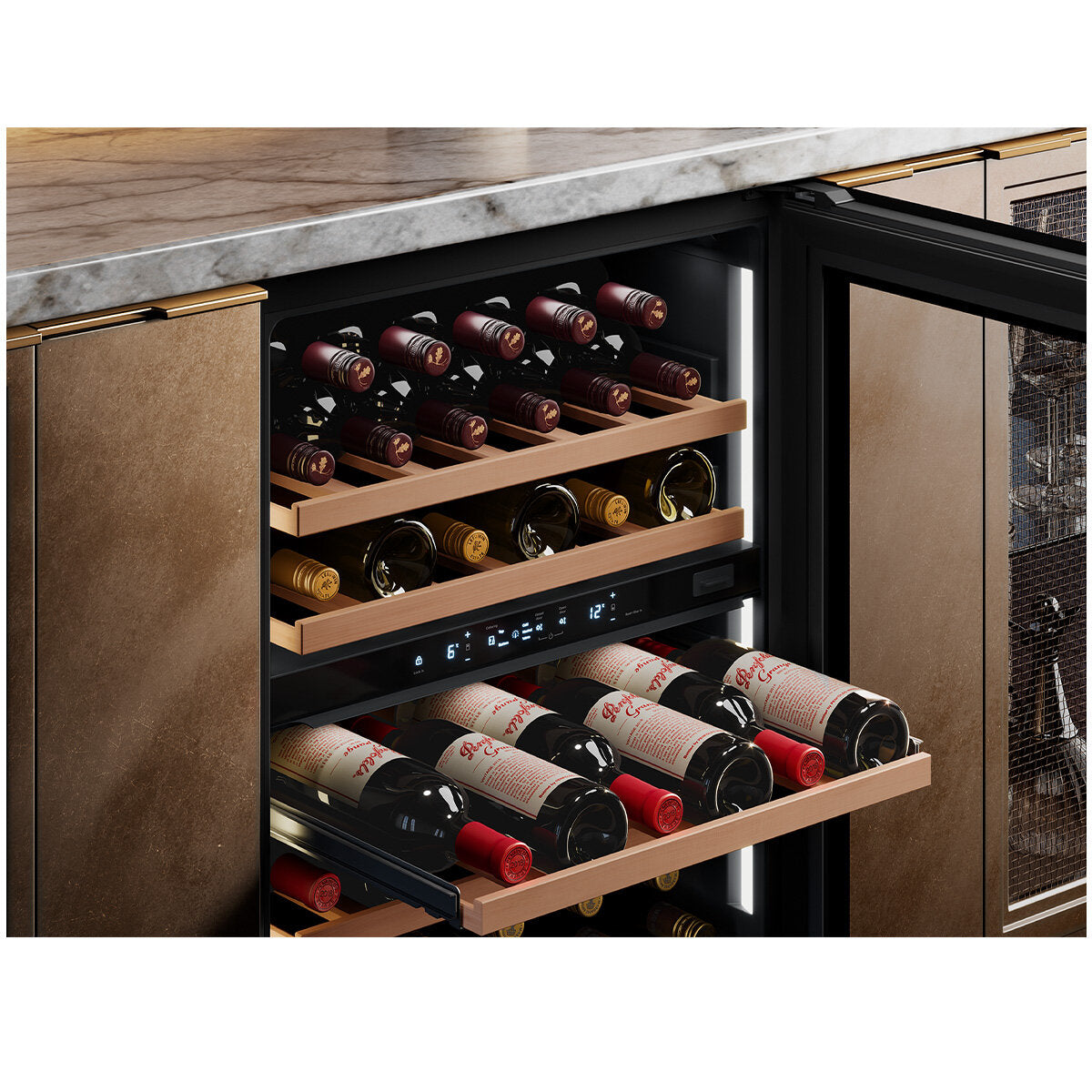Vintec 40 Bot Dual Zone Wine Cabinet (Inverter Technology)