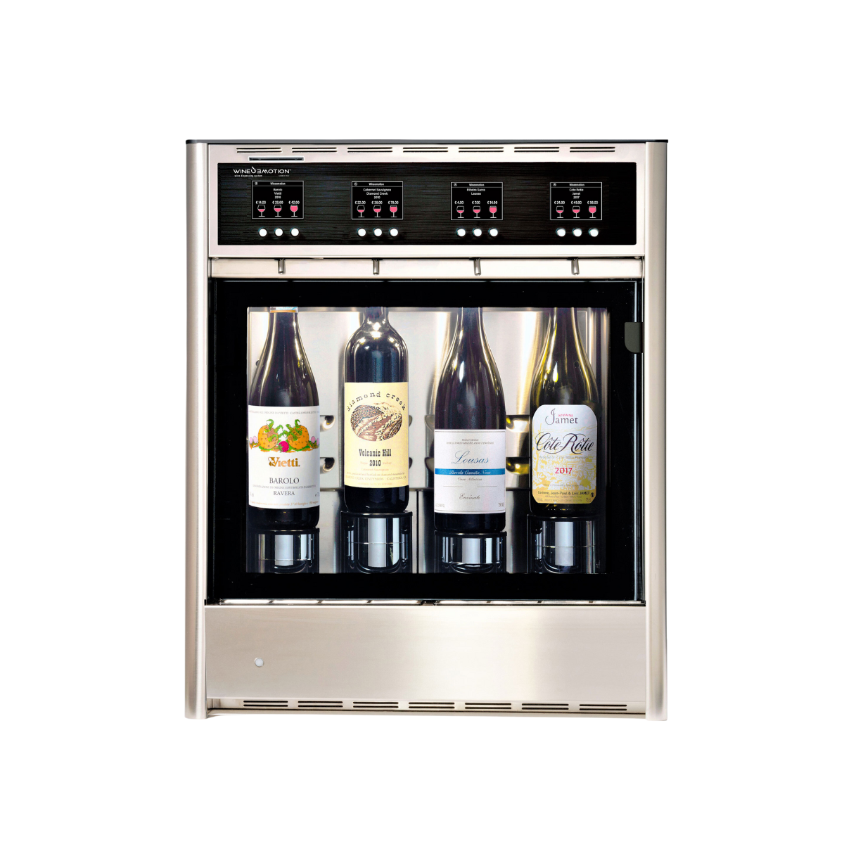 Wine Emotion 4 Bottles Self Serve Wine Dispenser – Quattro Self | WineFridgeSG