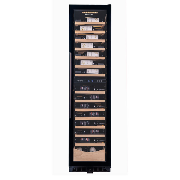 Chateau 105 Bot Dual Zone Wine Cabinet (Anti-Condensation)