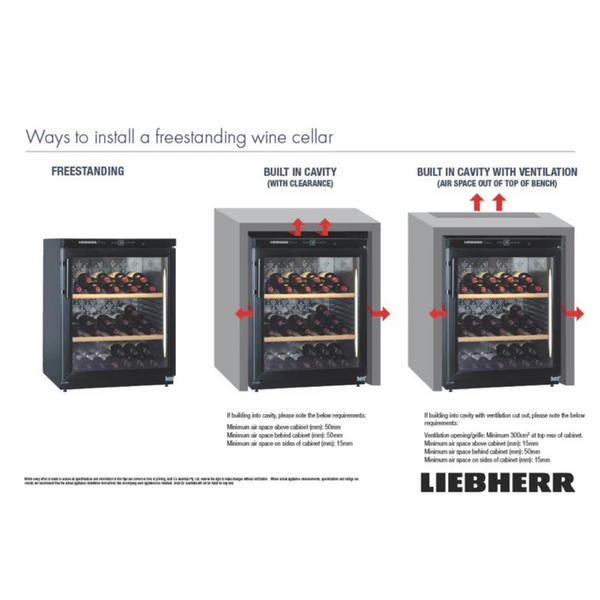 Liebherr 12 Bot Wine Cabinet (Used Unit)
