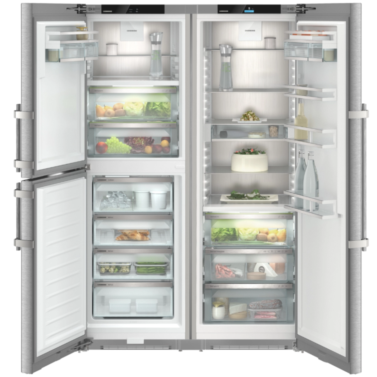Liebherr 378L Side-by-Side Fridge Freezer