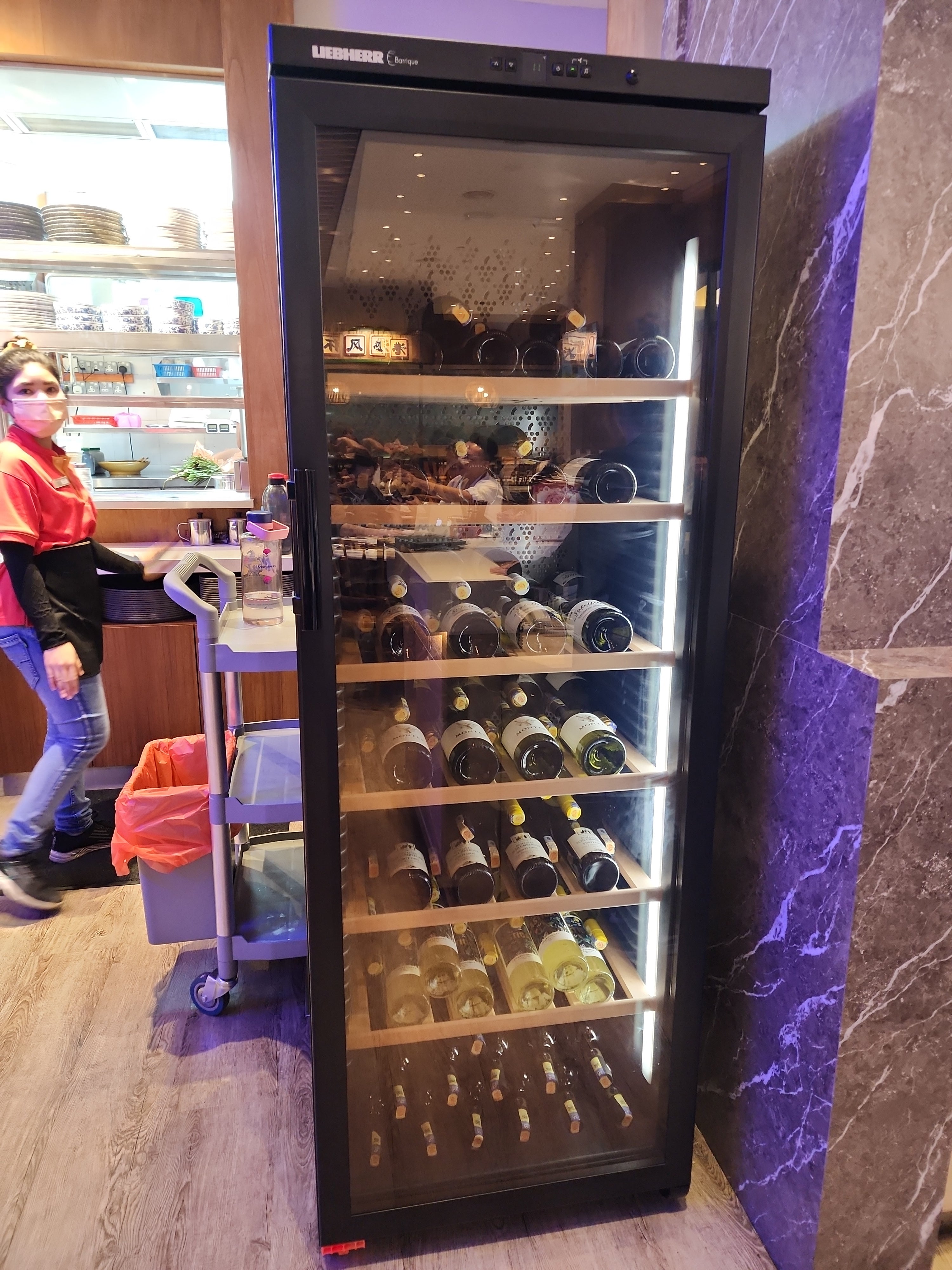 Liebherr 195 Bot Wine Cabinet(Glass Door)