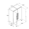 Liebherr 629L Side-by-Side Fridge Freezer