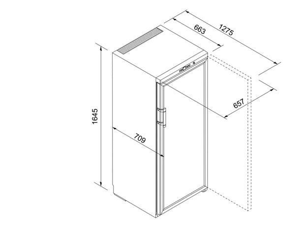 Liebherr 168 Bot Wine Cabinet