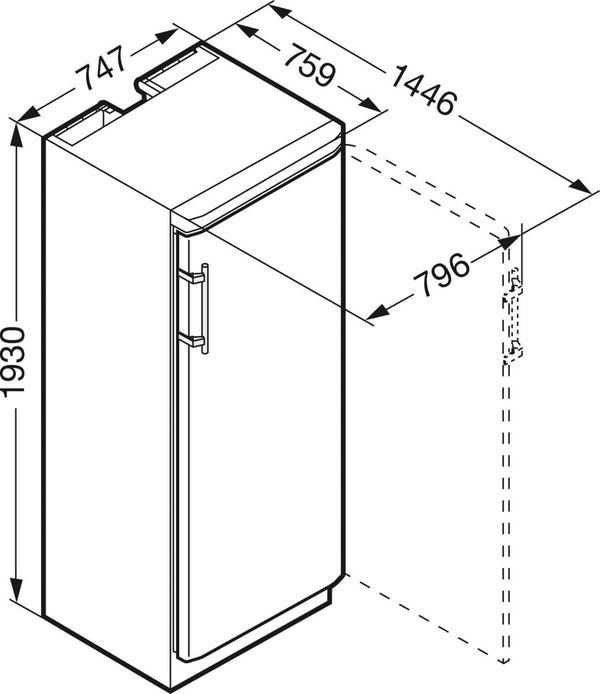 Liebherr 312 Bot Wine Cabinet