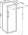 Liebherr 178 Triple Zone Bot Wine Cabinet