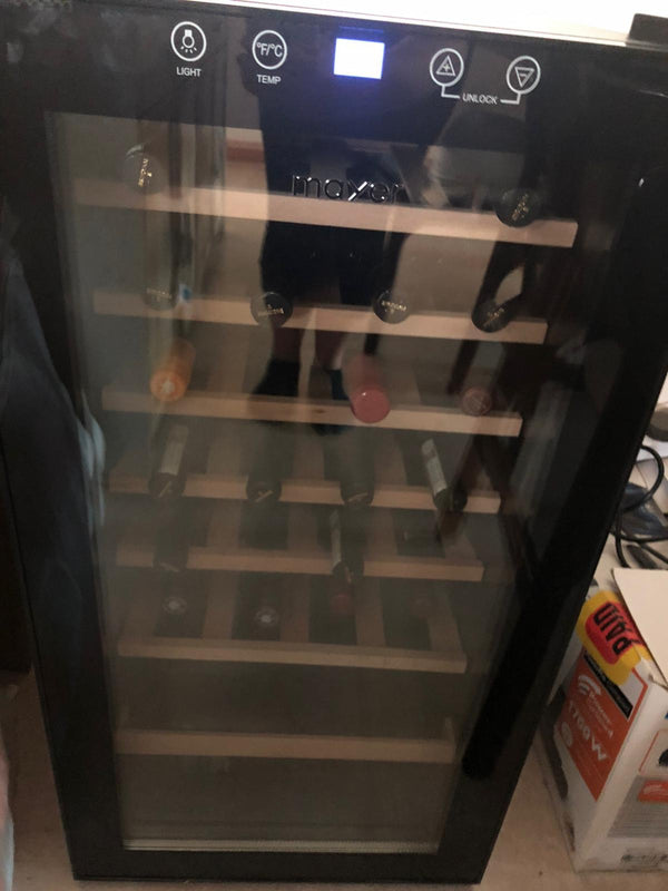 Mayer 28 Bot Wine Cabinet- MMWC28MAG-WD -WineFridge SG