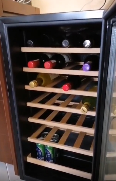 Mayer 28 Bot Wine Cabinet