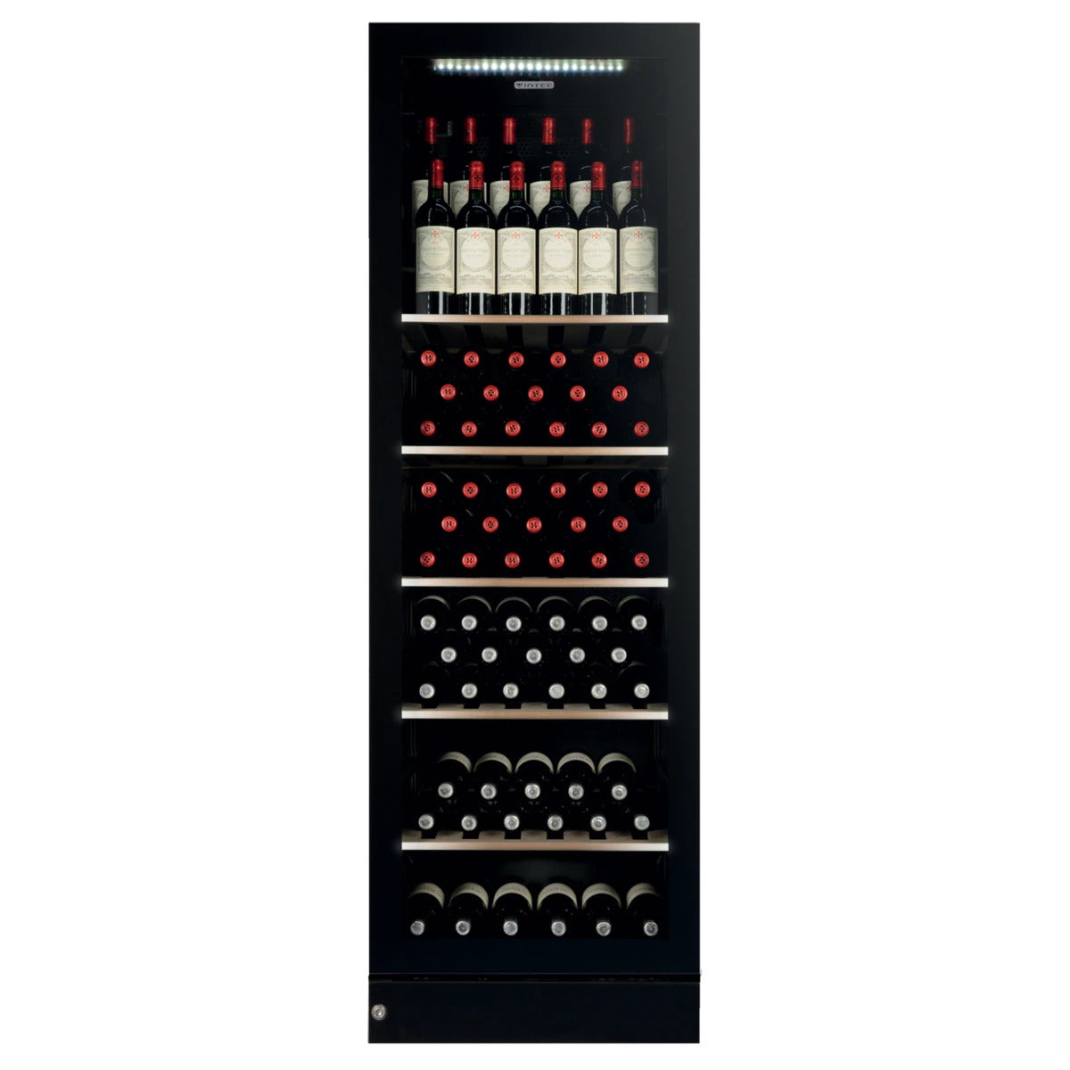 Vintec 155 Bot Single/Multi Zone Wine Cabinet- V190SG2EBK Noir -WineFridge SG