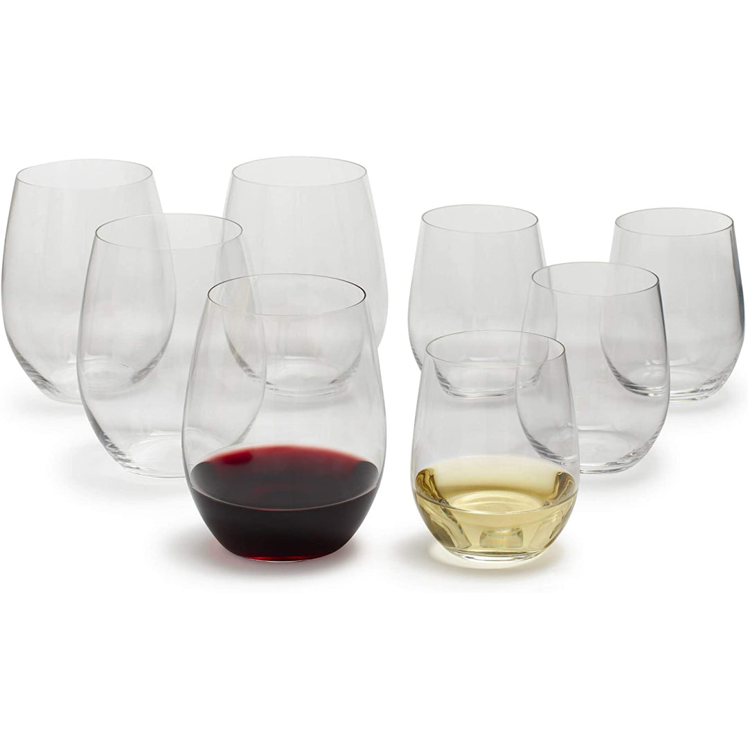 Riedel O Tumbler Cabernet/Merlot + Viognier/Chardonnay (Set of 8)