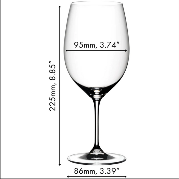 Riedel Vinum Cabernet/Merlot (Pay 6 Get 8)