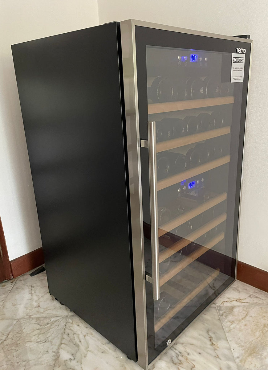Tecno 60 Bot Dual Zone Wine Chiller WineFridge SG
