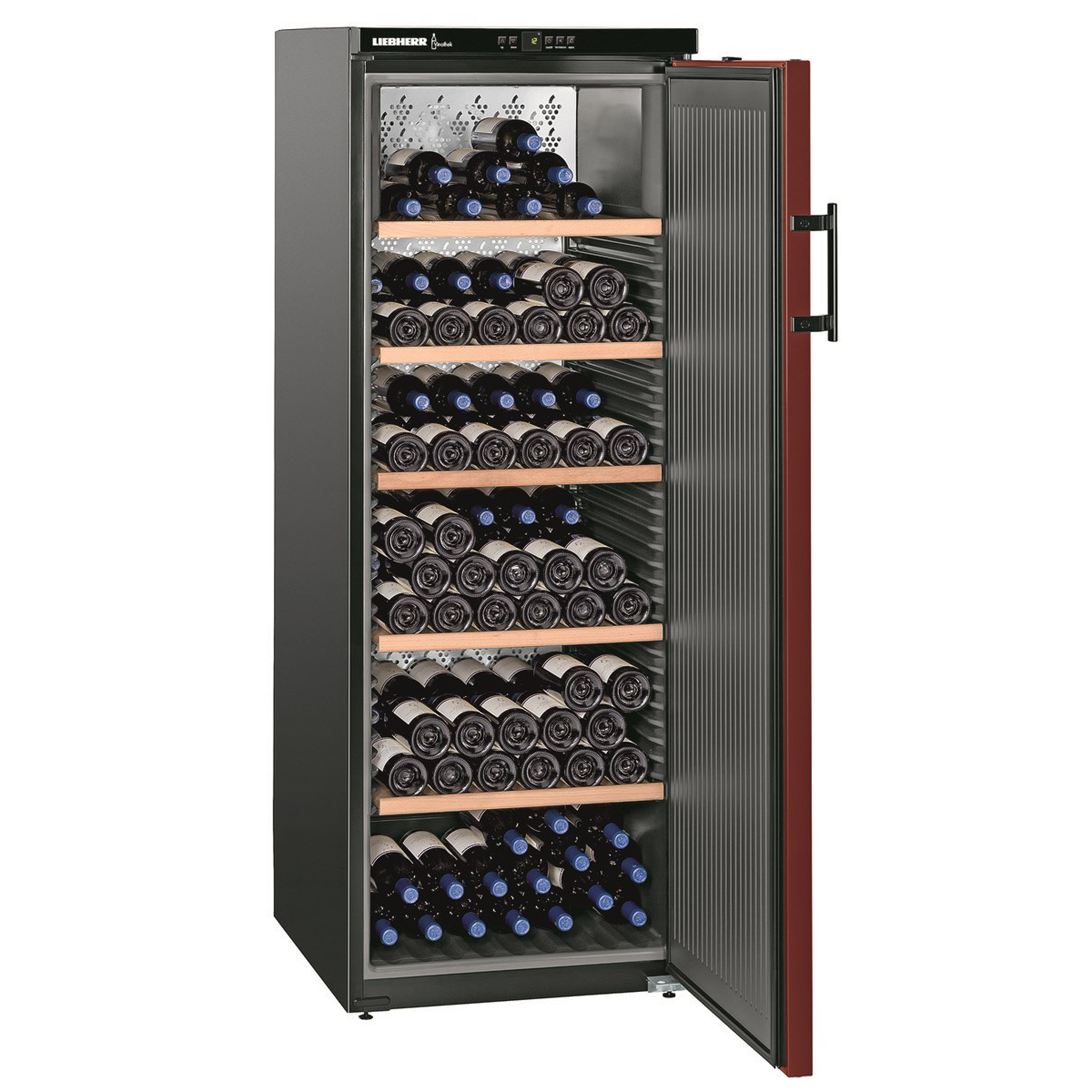Liebherr 200 Bot Wine Cabinet(Burgundy Red Door)- WKr 4211 Vinothek -WineFridge SG