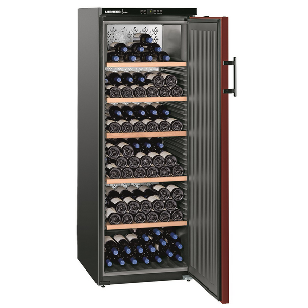 Liebherr 200 Bot Wine Cabinet(Burgundy Red Door)- WKr 4211 Vinothek -WineFridge SG
