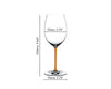 Riedel Fatto A Mano Gift Set Cabernet/Merlot (Set of 6 Pastel)