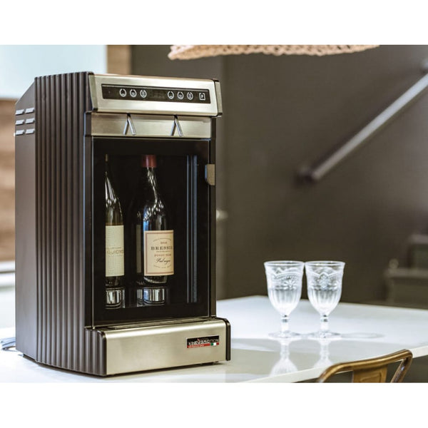 Wine Emotion MIA 2 Bottle Wine Dispenser (Black)