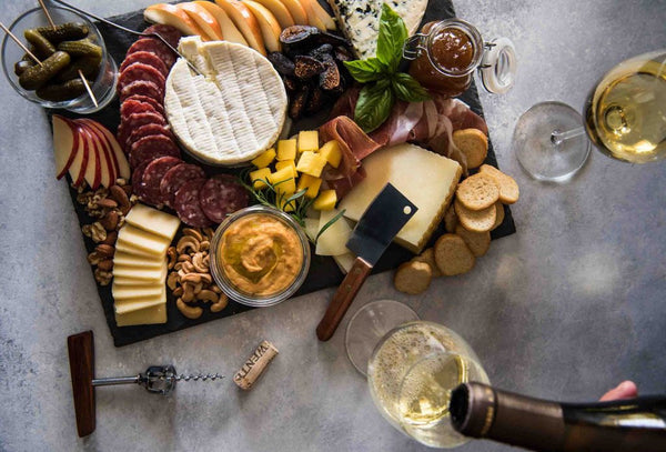 A Beginner's Guide to Pairing Wine With Cheese Boards