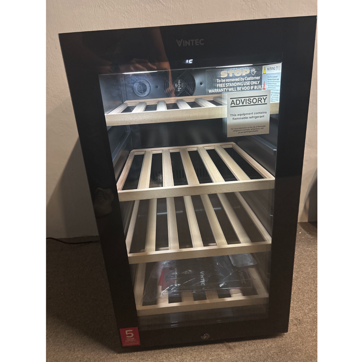 Vintec 35 Bot Wine Cabinet (Used) (Right Hinge)