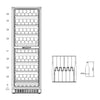 Brandt 171 Dual Zone Bot Wine Cabinet (Anti-Condensation)