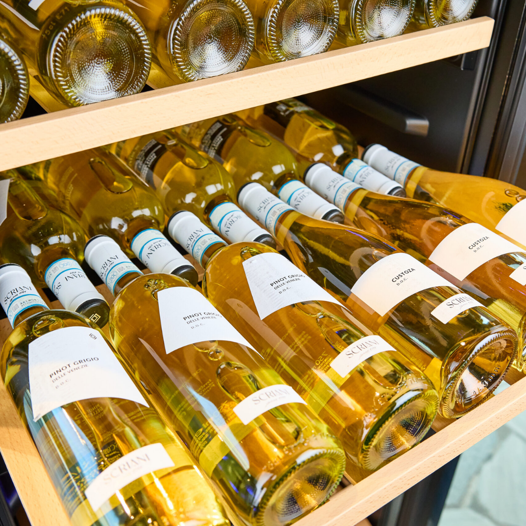 Chateau 136 Bot Dual Zone Wine Cabinet