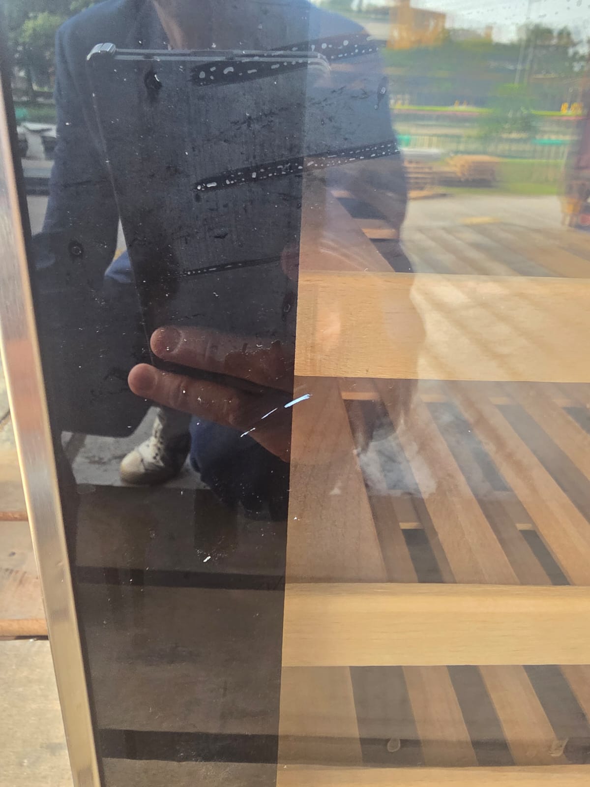 Chateau 171 Bot Dual Zone Wine Cabinet (Grade B)