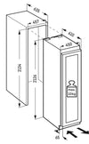 Liebherr 239L Integrated Fridge Freezer