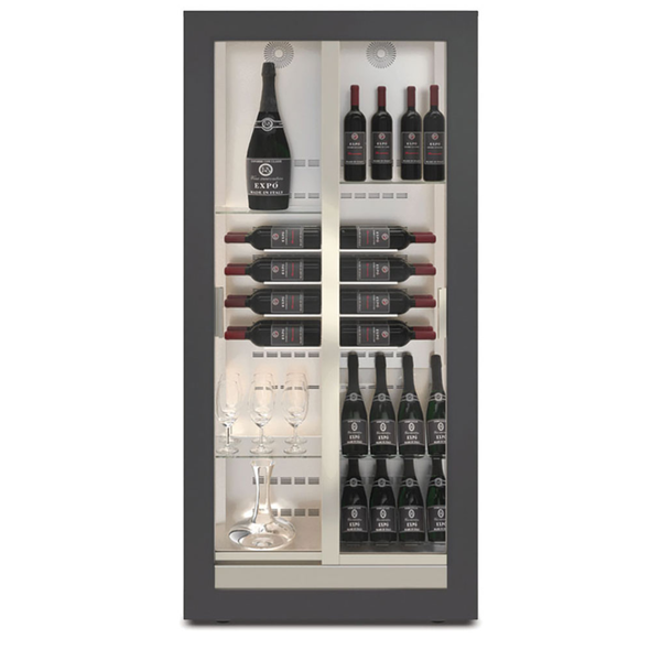 Della Marta 112/128 Bottles with Customised Racks & Full Solid Back