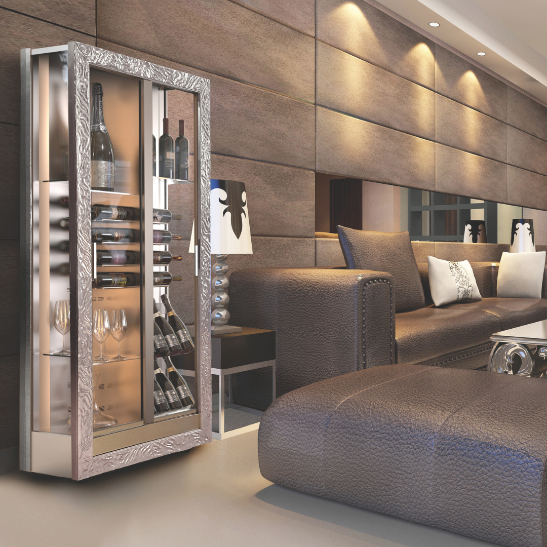 Della Marta 56/64 Bottles with Customised Racks & Full Solid Back