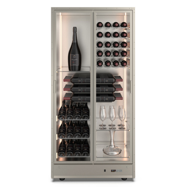 Della Marta Mod 56/64 Bottles with Customised Racks & Full Solid Back