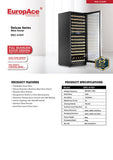 EuropAce 155 Bot Dual Zone Wine Cabinet | WineFridge SG