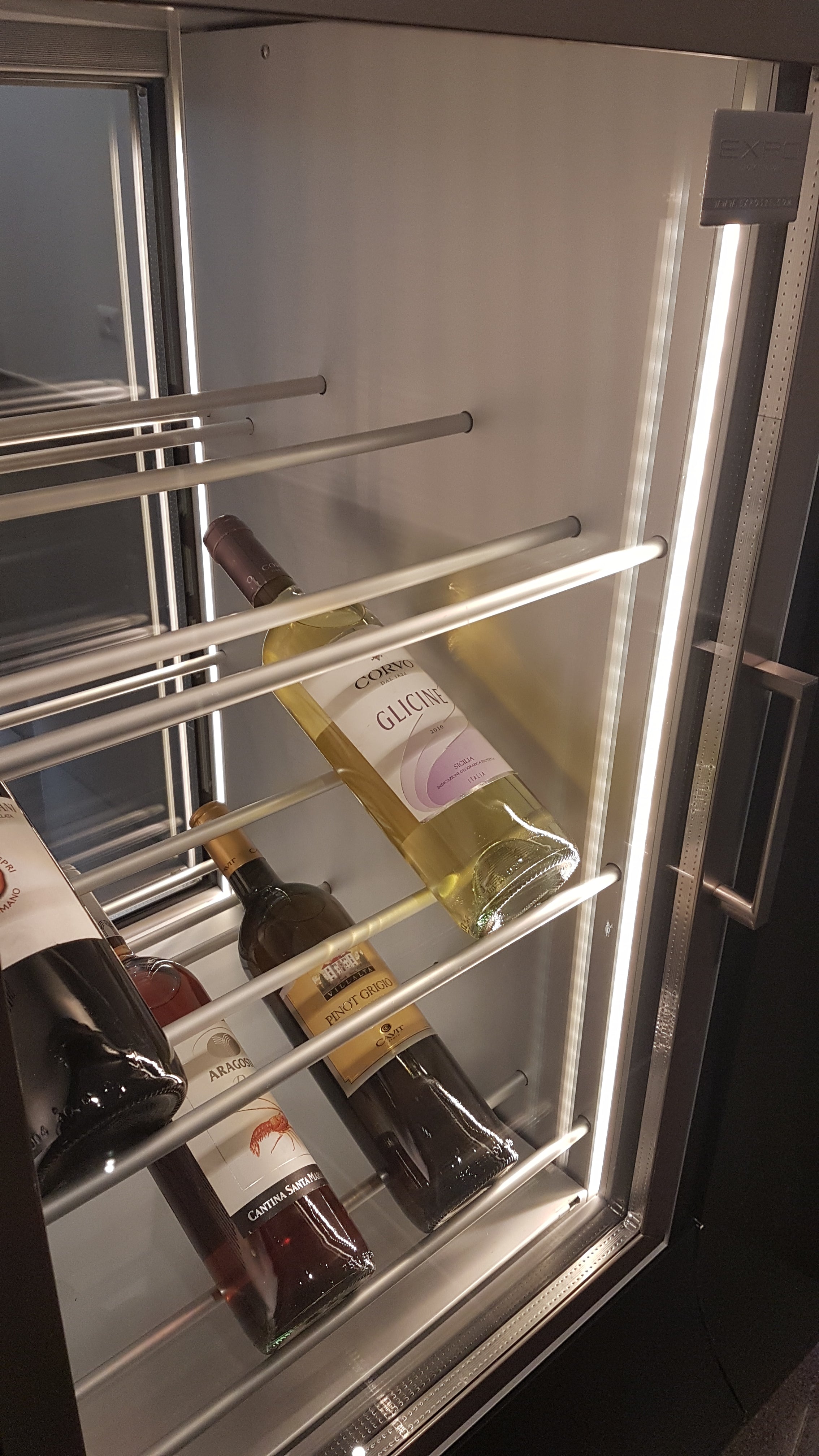 Della Marta 56/64 Bottles with Customised Racks & Full Solid Back