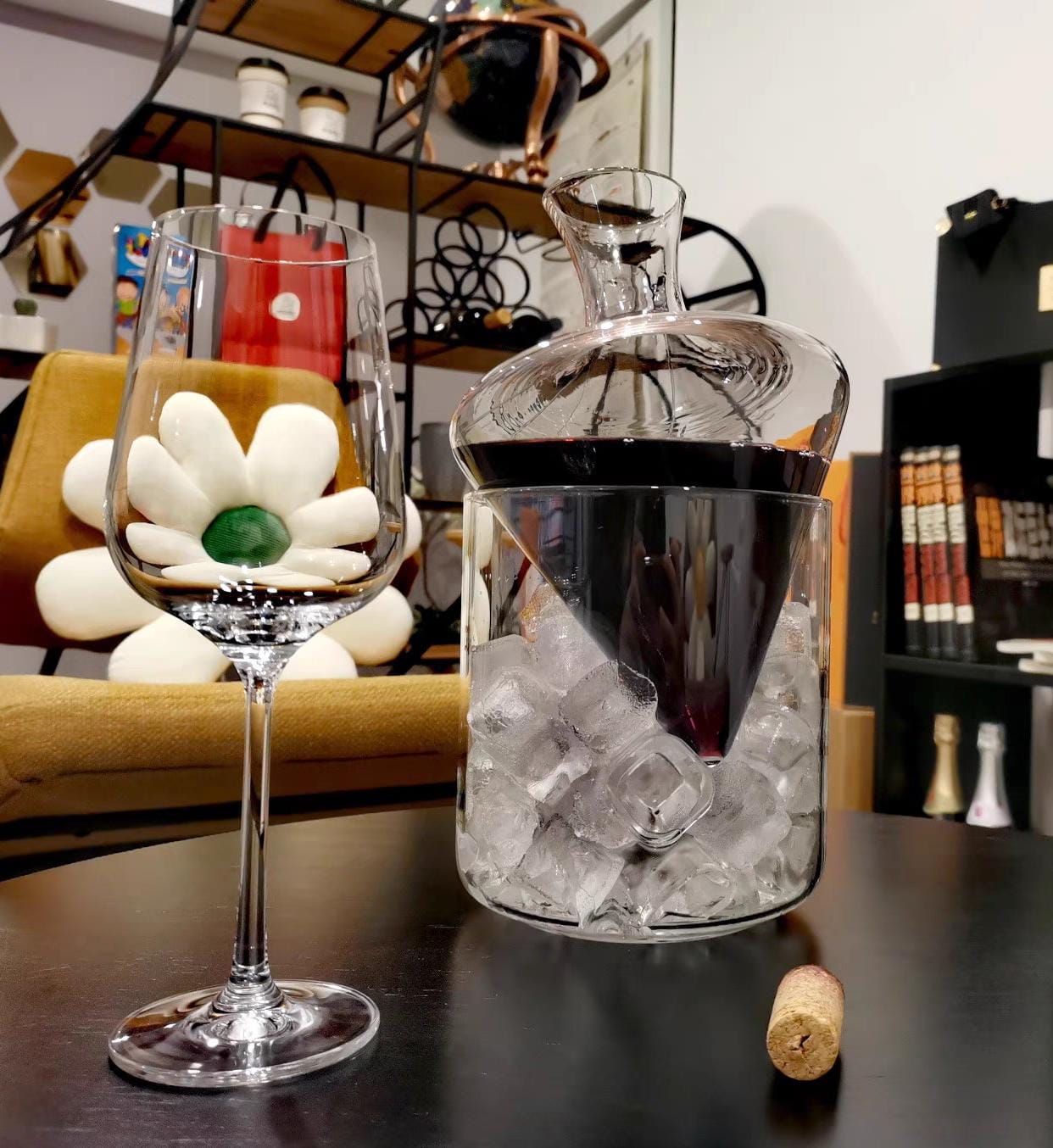 Glacial Elegance Decanter (Ice Decanter)