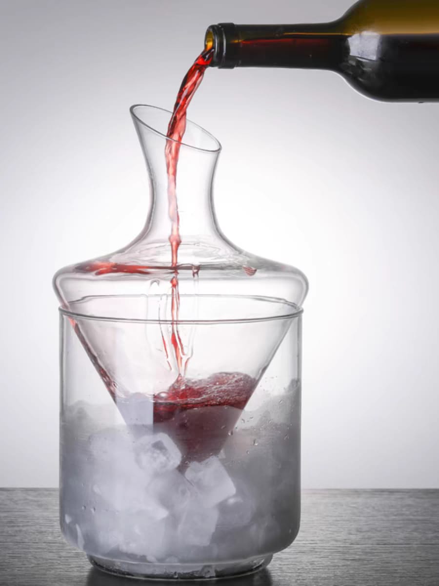 Glacial Elegance Decanter (Ice Decanter)