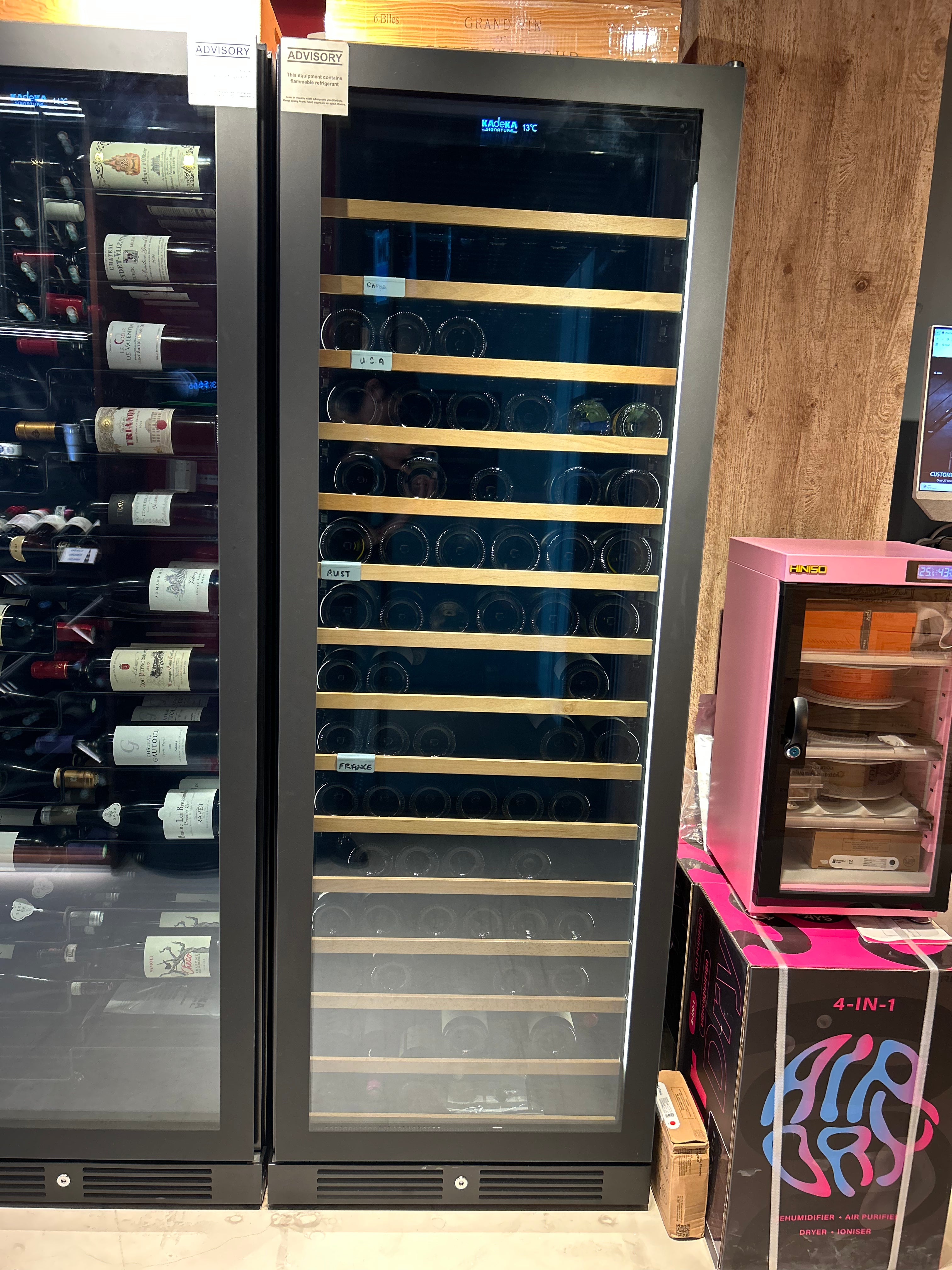 Kadeka 183 Inverter Technology Bot Wine Cabinet