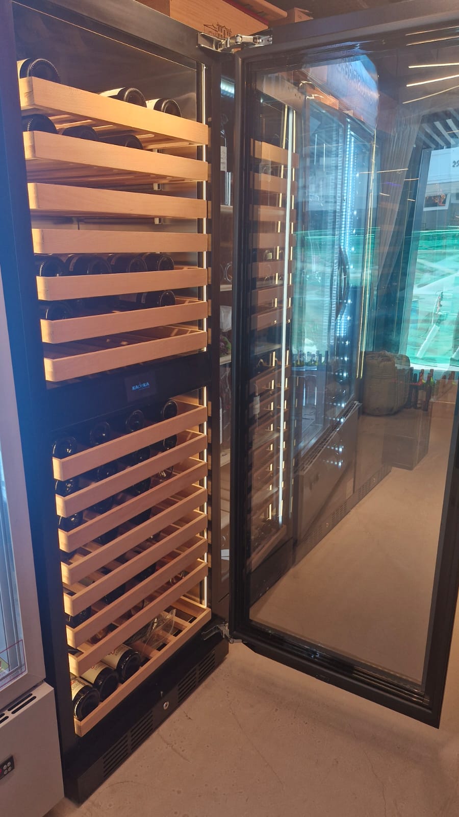 Kadeka 133 Bot Dual Zone Wine Cabinet (Inverter Technology)