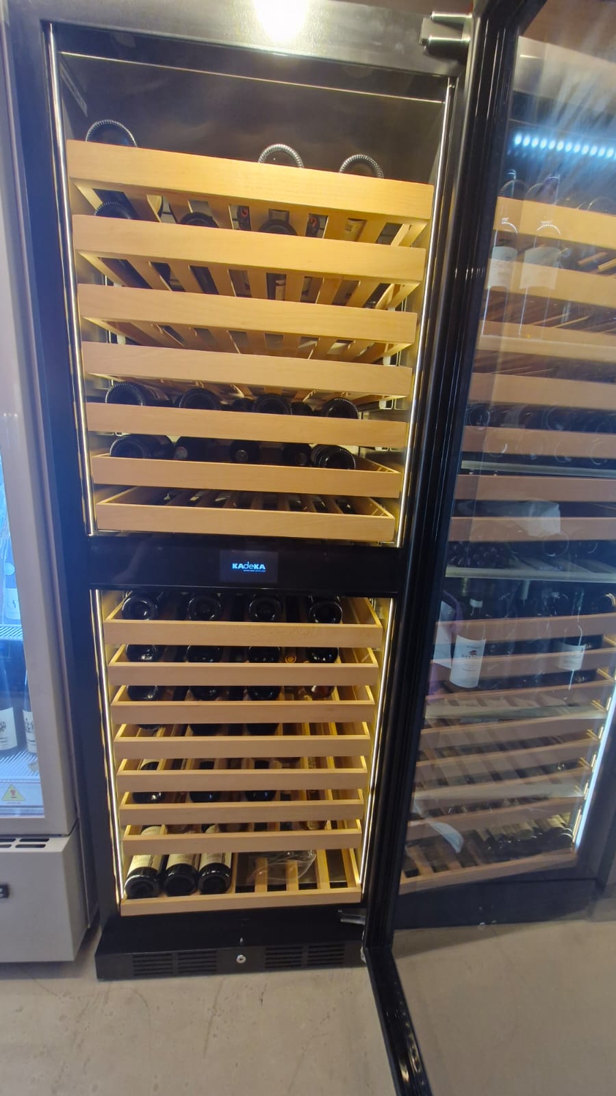 Kadeka 133 Bot Dual Zone Wine Cabinet (Inverter Technology)