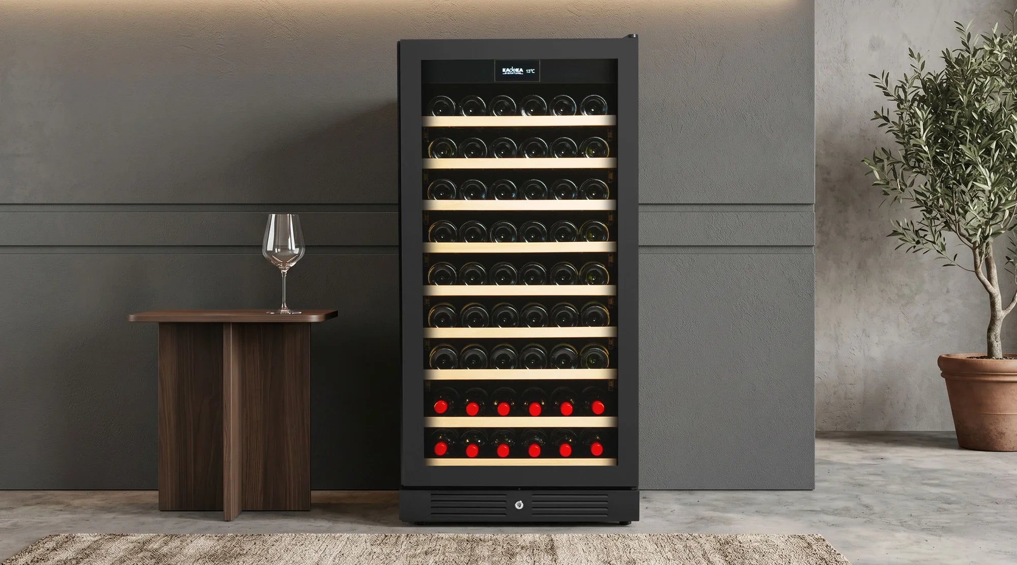 Kadeka 96 Inverter Technology Bot Wine Cabinet
