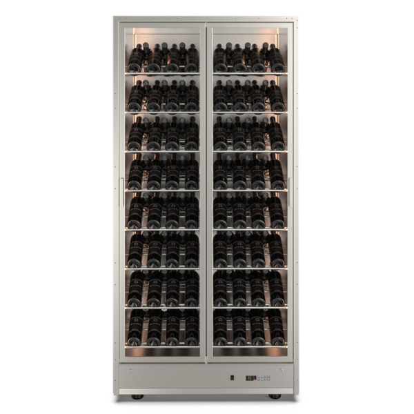 Della Marta Mod 112 Bottles Reclined Display with Full Solid Back