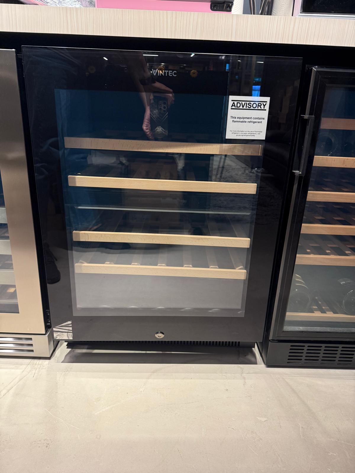 Vintec 40 Inverter Technology Bot Dual Zone Wine Cabinet