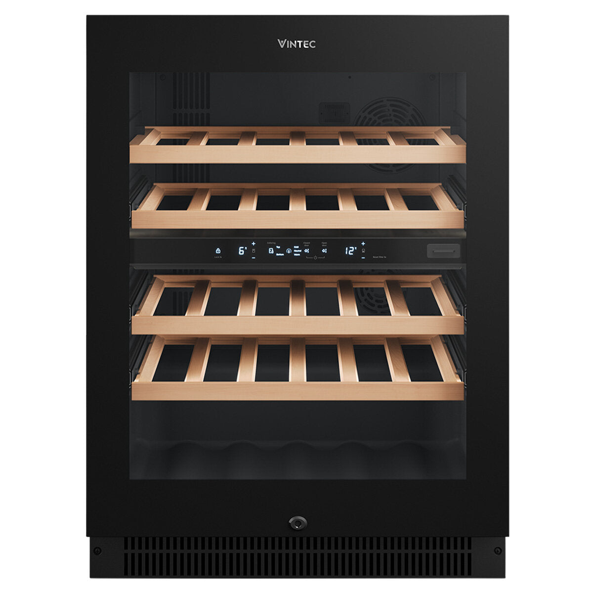 Vintec 40 Inverter Technology Bot Dual Zone Wine Cabinet