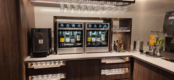 Wine Emotion 4 Bottles Self Serve Wine Dispenser – Quattro Self 2+2 (Dual Zone)