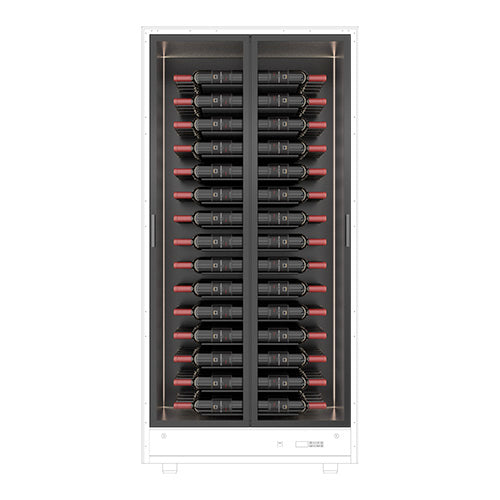 Della Marta Mod 60 Bottles Horizontal Display with Full Solid Back