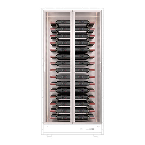 Della Marta Mod 60 Bottles Horizontal Display with Full Solid Back