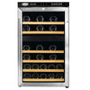 EuropAce 34 Bot Dual Zone Wine Cabinet- EWC 6340S Deluxe Series -WineFridge SG
