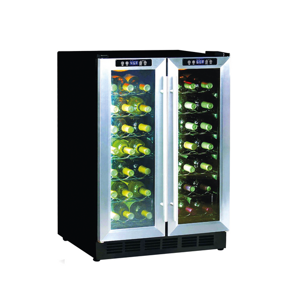 Farfalla 42 Bot Dual Zone Wine Chiller- FWC-2D42 -WineFridge SG