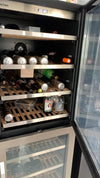 Kadeka 151 Dual Zone Bot Wine Cabinet- KA165T Stainless Steel -WineFridge SG